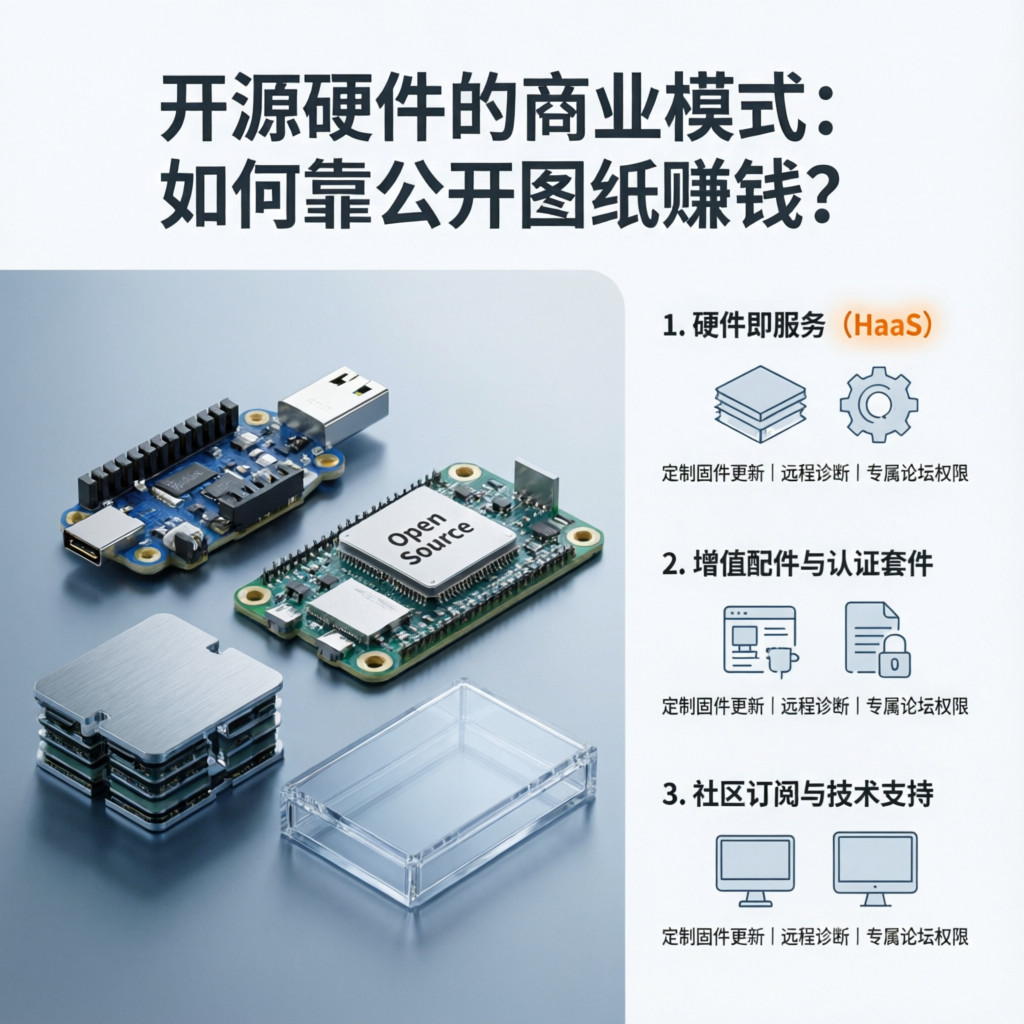 开源硬件的商业模式：如何靠公开图纸赚钱？