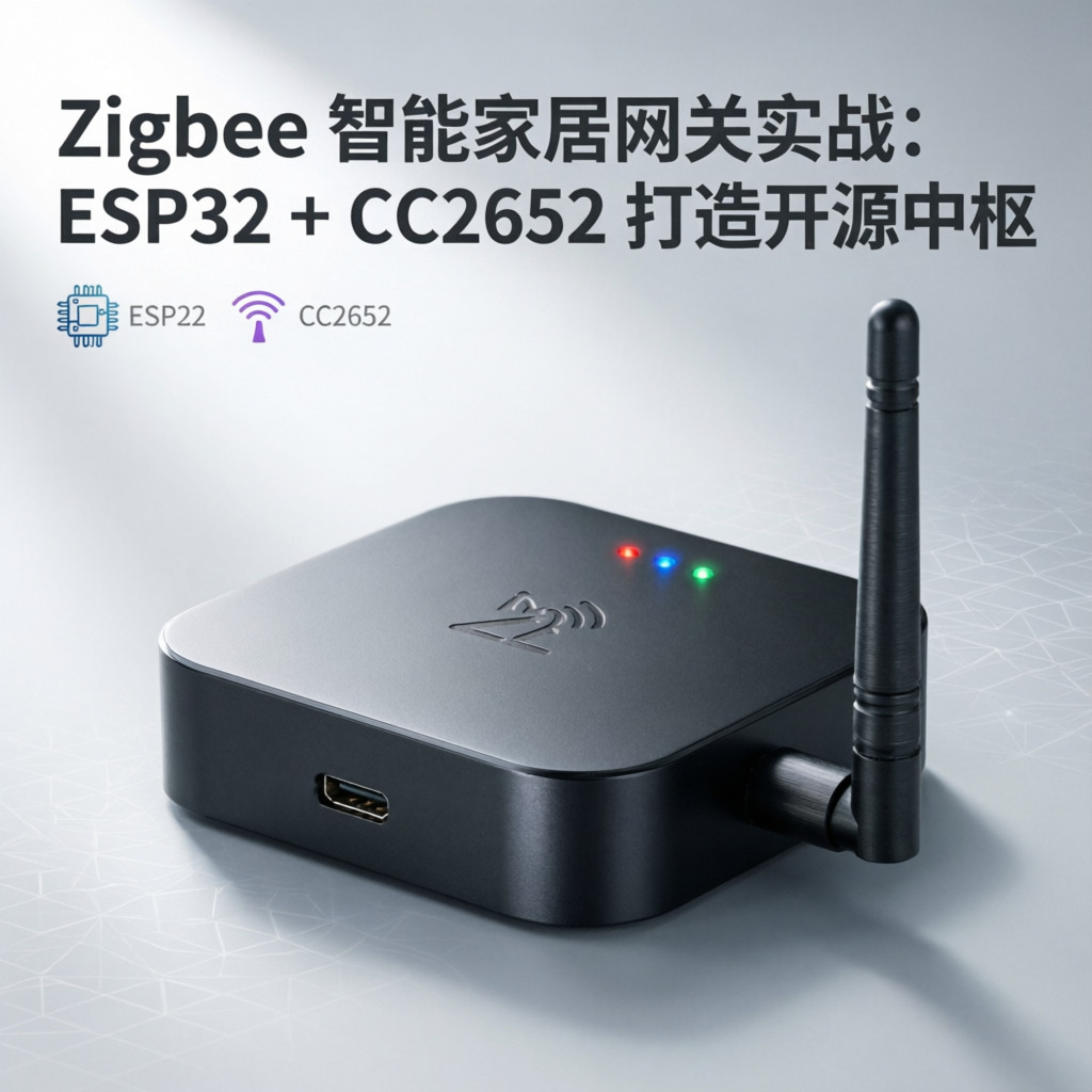 Zigbee 智能家居网关实战：ESP32 + CC2652 打造开源中枢
