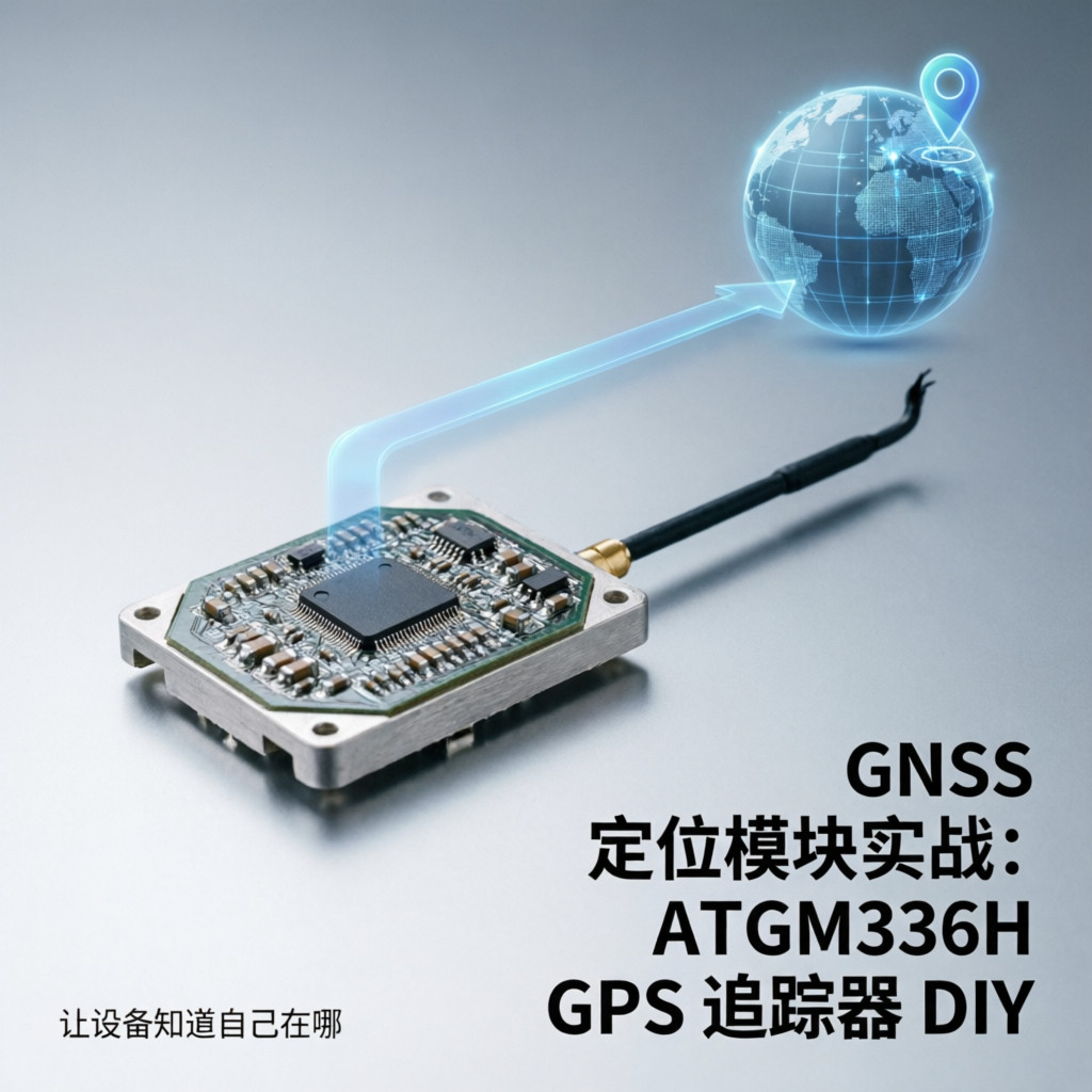 GNSS 定位模块实战：ATGM336H GPS 追踪器 DIY，让设备知道自己在哪