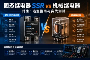 固态继电器 SSR vs 机械继电器对比：选型指南与实战测试