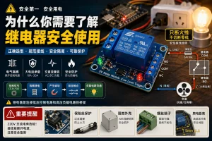 继电器模块安全使用：大功率设备控制
